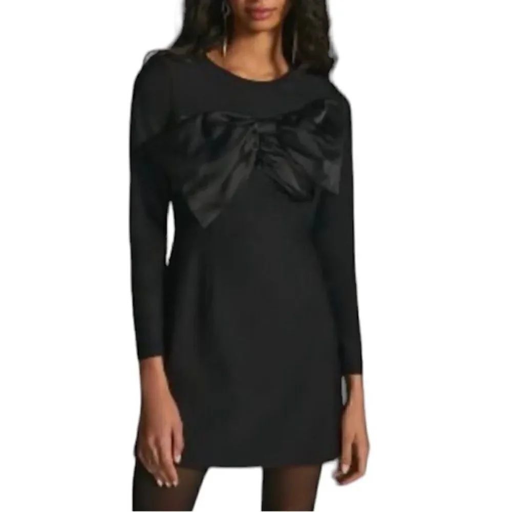 NWT Anthropologie HUTCH BOW MINI DRESS Size 4